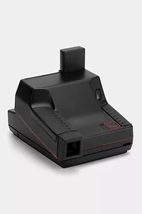 Vintage Polaroid Black Impulse 600 Instant Camera Refurbished by Retrospekt