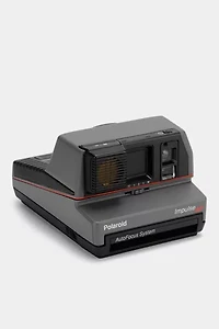 Vintage Polaroid Grey Impulse Autofocus Vintage 600 Instant Camera Refurbished by Retrospekt