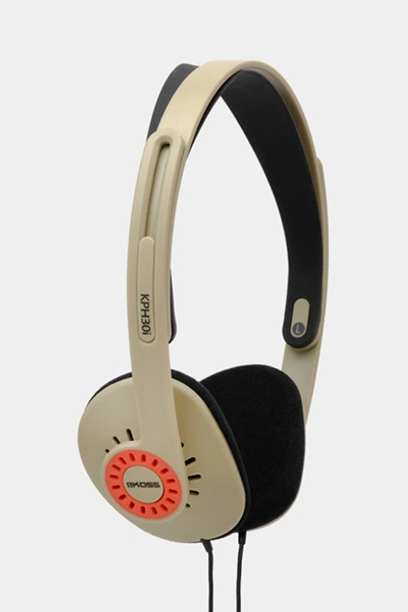 Koss KPH30i Rhythm Beige On-Ear Headphones