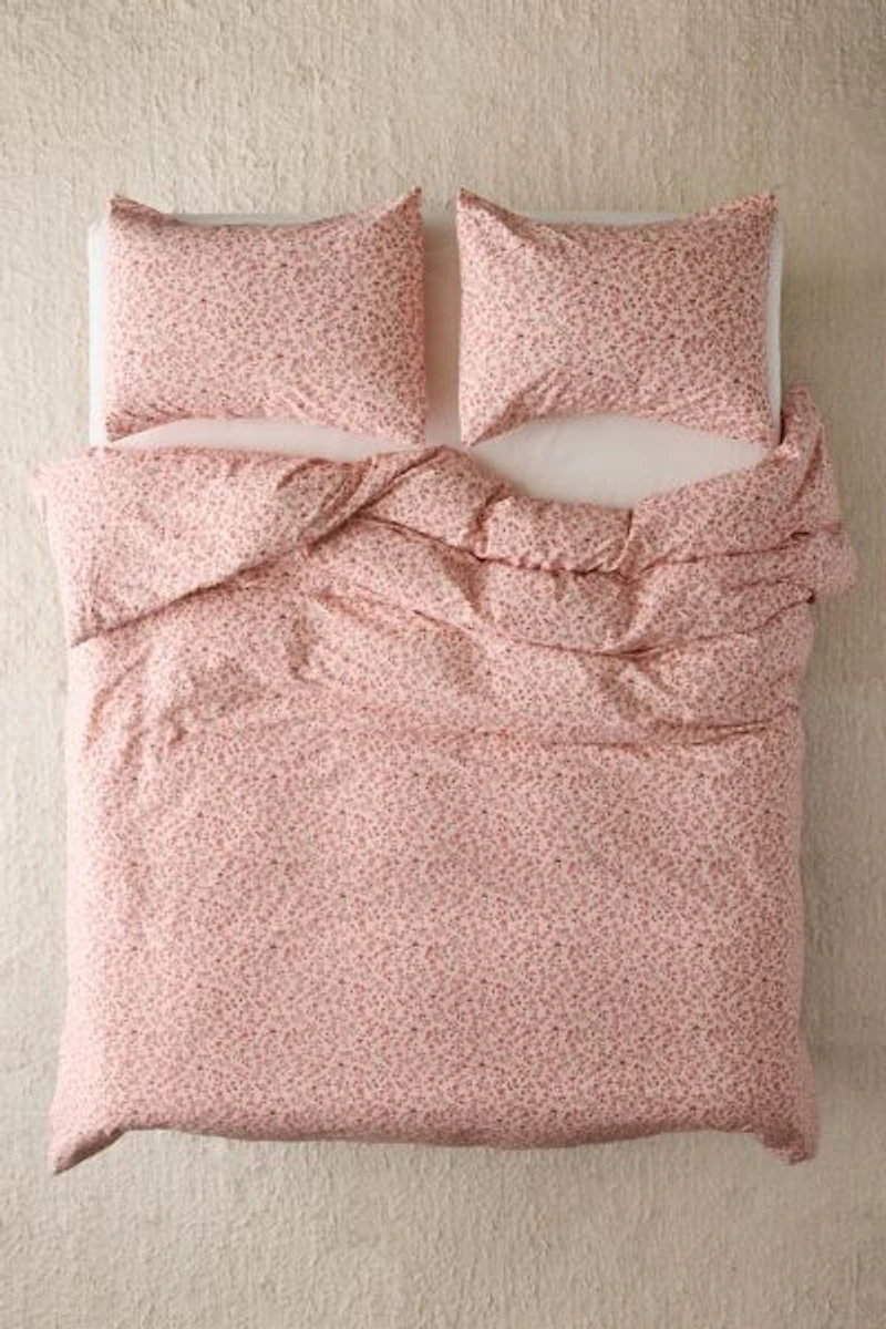 Clarissa Floral Vine Duvet Cover Set