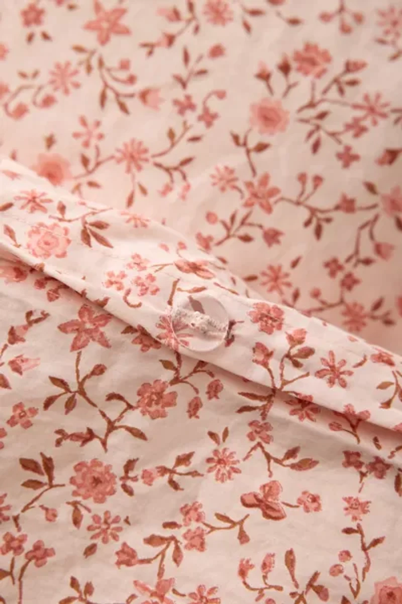 Clarissa Floral Vine Duvet Cover Set