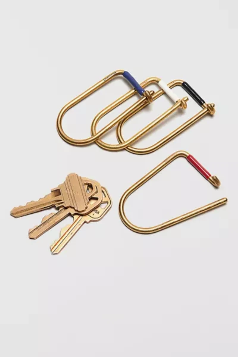 Craighill Wilson Brass Keyring