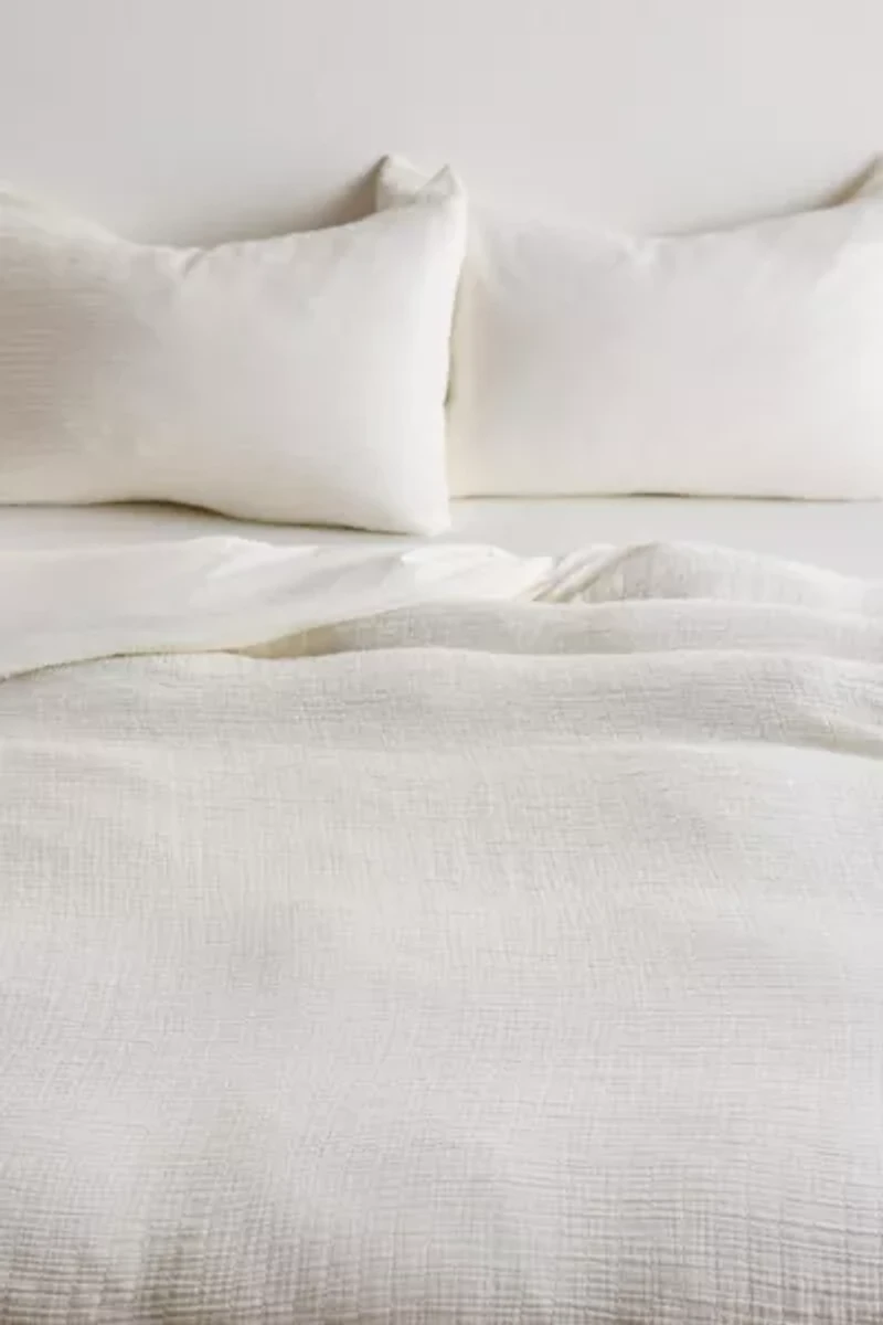 Cozy Crinkle Duvet Cover Set
