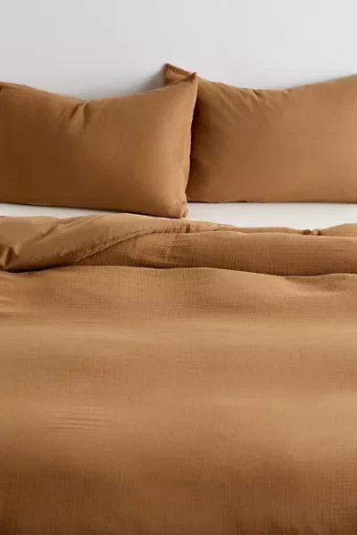 Cozy Crinkle Duvet Cover Set