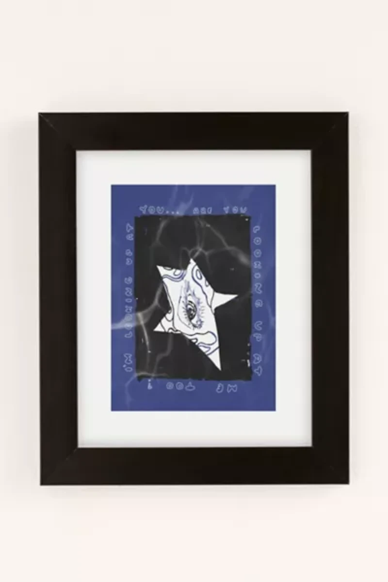 feemaleartist Eye Art Print