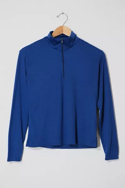 Vintage Patagonia Capilene Mock Zip Base Layer Shirt Made in USA