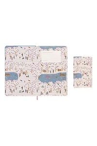 Moleskine Sakura Limited Edition Large Ruled Bicycle Hard Canvas Notebook