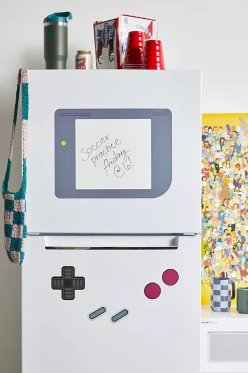 Nintendo Gameboy Dry Erase Giant Peel And Stick Wall Decal Set