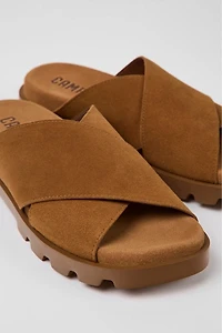 Camper Brutus Crossover Leather Sandal