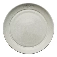 Staub Ceramic Dinnerware 4-piece 6-inch Stoneware Appetizer Plate Set