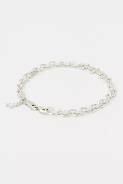 Deux Lions Jewelry Diamond Cut Chain Bracelet in Silver