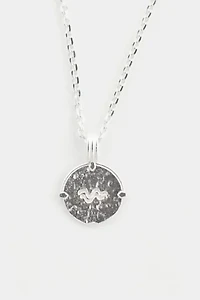 Deux Lions Jewelry Sterling Silver Zodiac Necklace