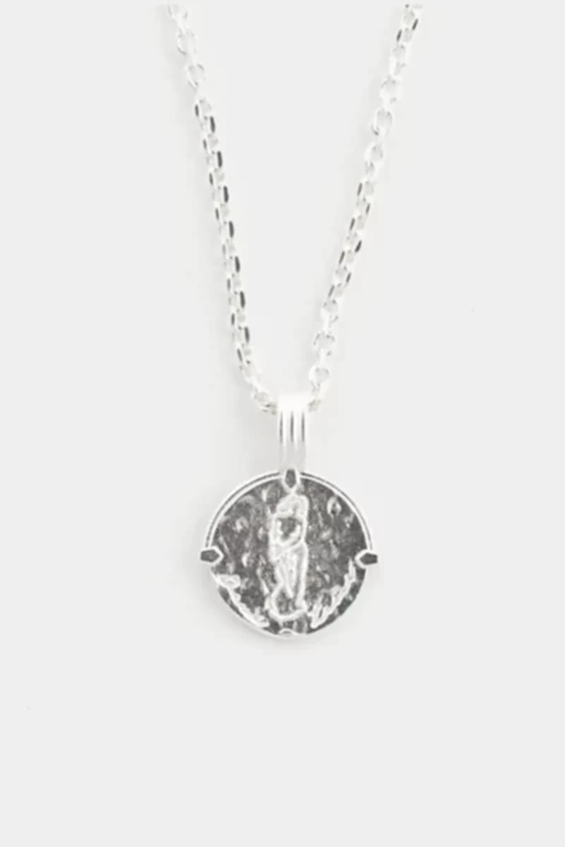 Deux Lions Jewelry Sterling Silver Zodiac Necklace