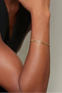 Deux Lions Jewelry Cuban Stack Bracelets