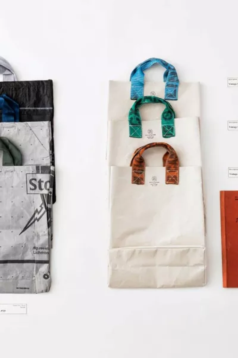 Puebco Vintage Recycled Sling Belt Tote Bag