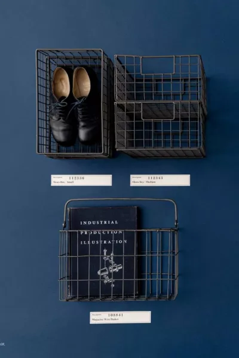 Puebco Steel Wire Shoes Box