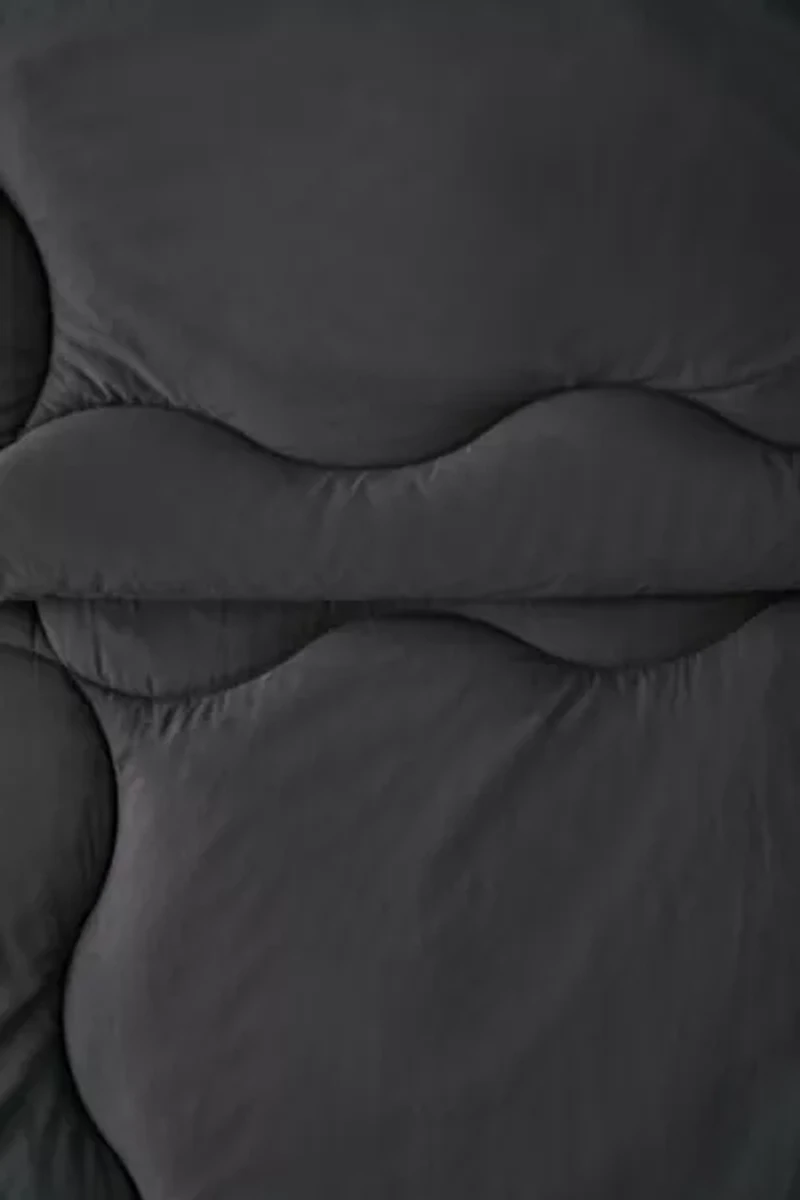 Squiggle Percale Super Puff Comforter