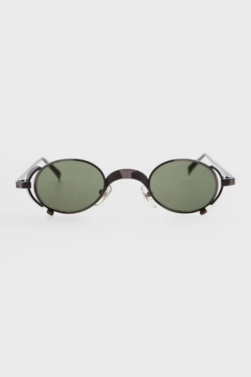 Vintage Byron Oval Steampunk Sunglasses