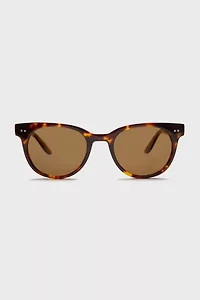 Sunglass Museum Darcy Round Polarized Sunglasses