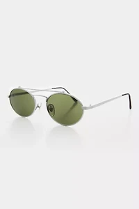Vintage Russ Oval Aviator Sunglasses