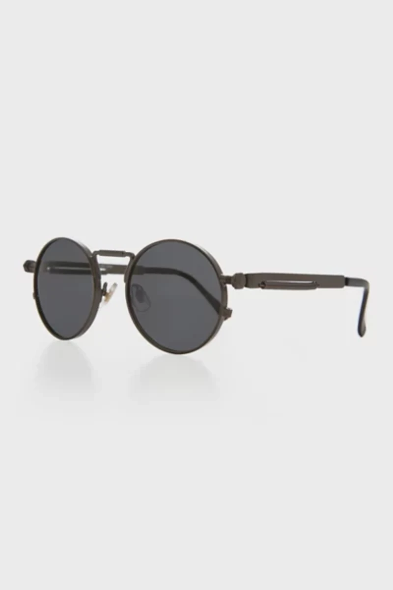 Sunglass Museum Ivan Round Steampunk Sunglasses