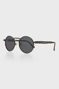 Sunglass Museum Ivan Round Steampunk Sunglasses