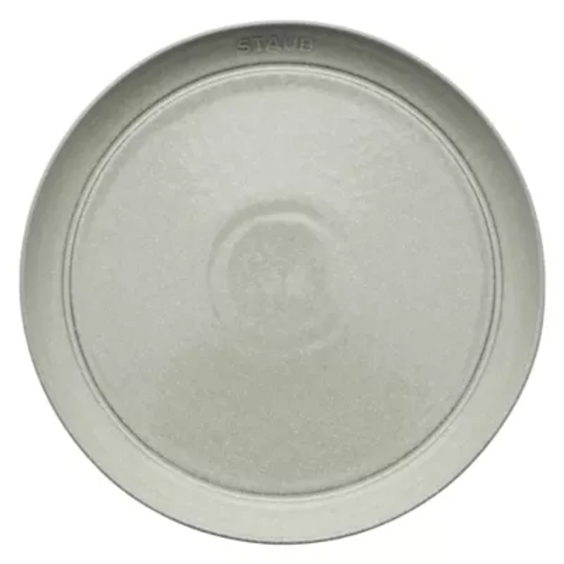Staub Ceramic Dinnerware 4-piece 10-inch Stoneware Dinner Plate Set
