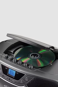 Jensen CD590 Portable Bluetooth CD Cassette AM/FM Boombox