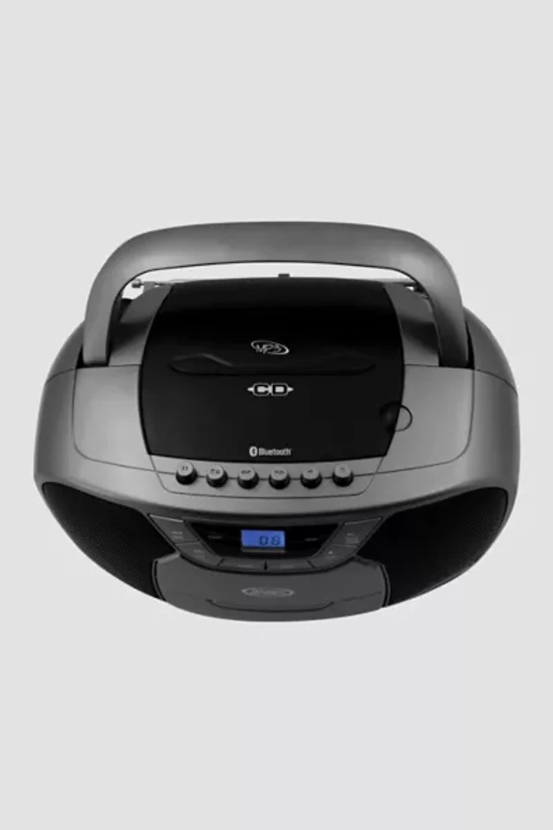 Jensen CD590 Portable Bluetooth CD Cassette AM/FM Boombox