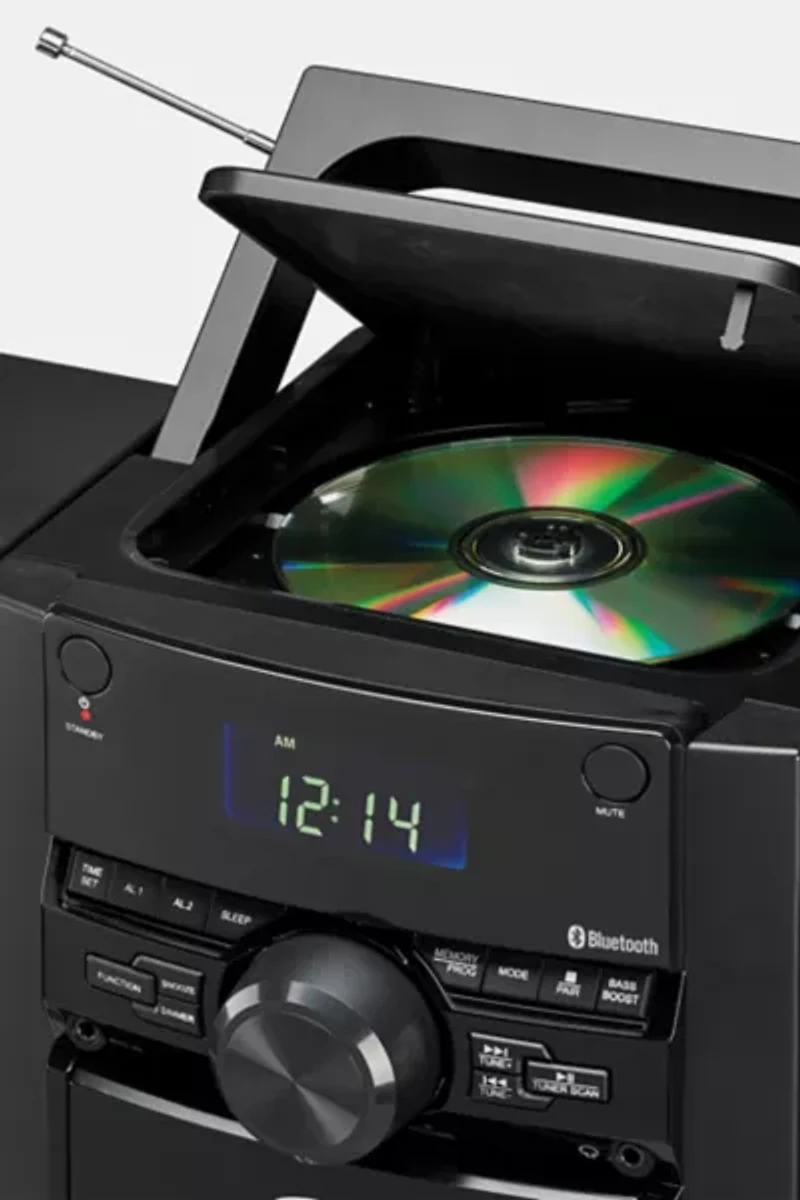Jensen CD785 Bluetooth Portable Stereo Boombox