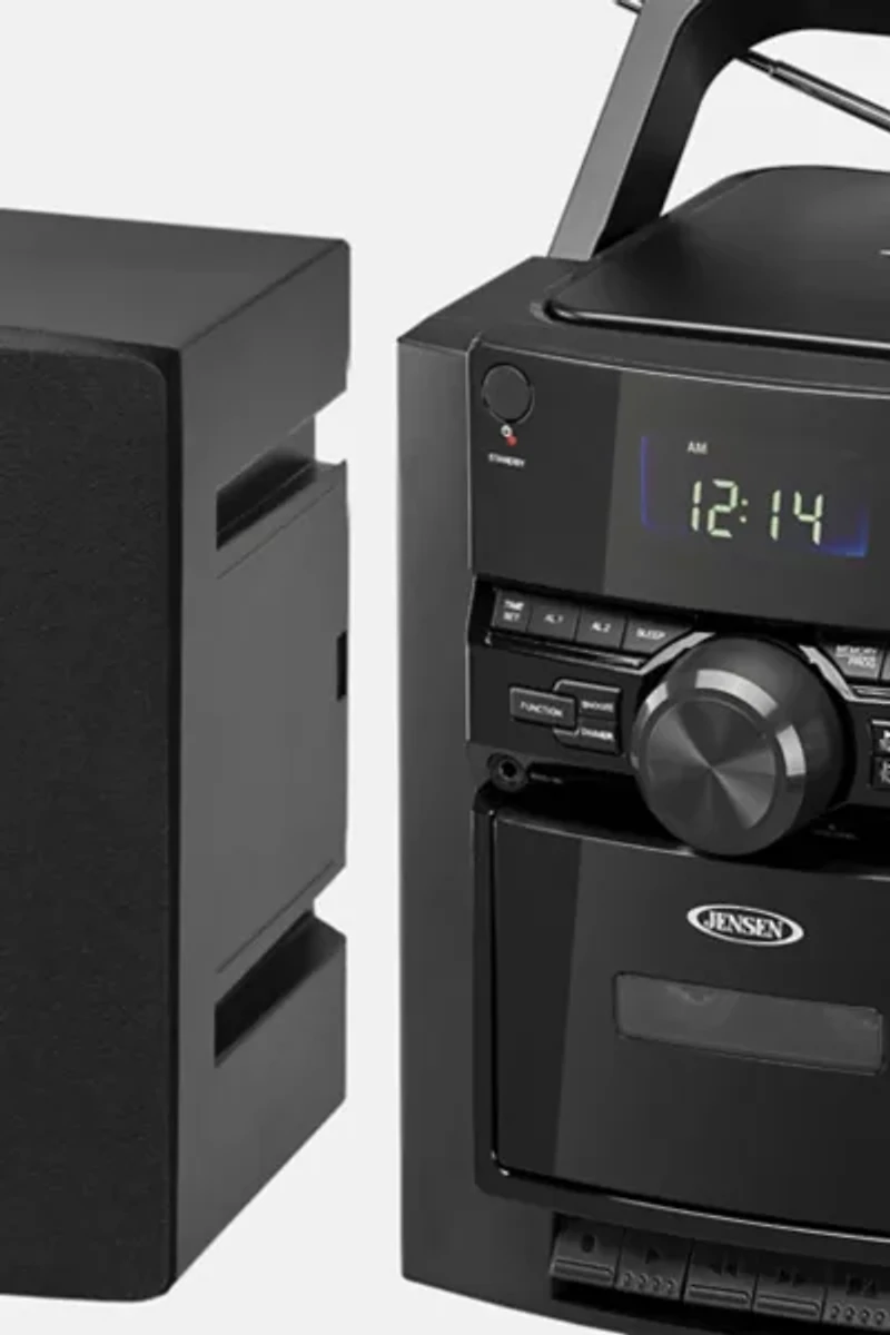 Jensen CD785 Bluetooth Portable Stereo Boombox