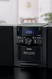 Jensen CD785 Bluetooth Portable Stereo Boombox
