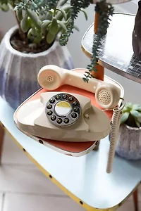 GPO Audrey Retro Petite Landline Bedroom Telephone