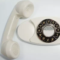 GPO Audrey Retro Petite Landline Bedroom Telephone