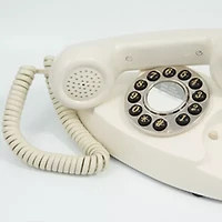 GPO Audrey Retro Petite Landline Bedroom Telephone