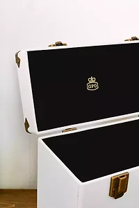 Gpo 12in Vinyl Record Storage Case