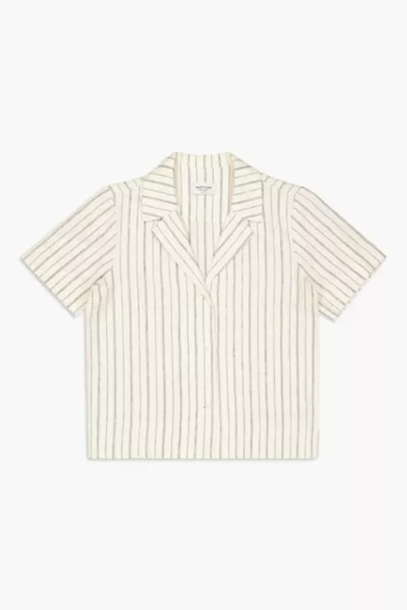 Good for Sunday Hemp Notch Collar Shirt