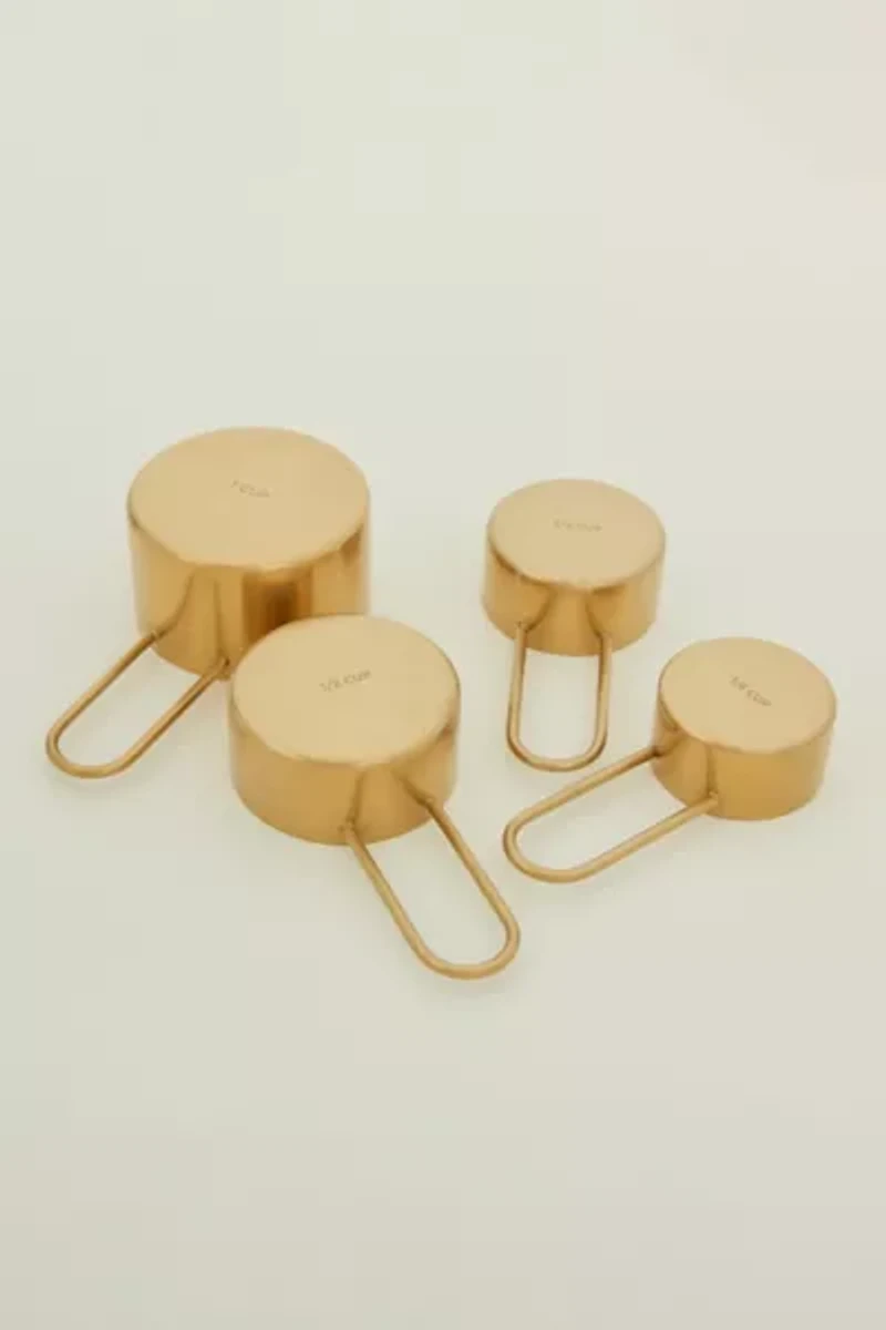 Hawkins New York Simple Brass Measuring Cups