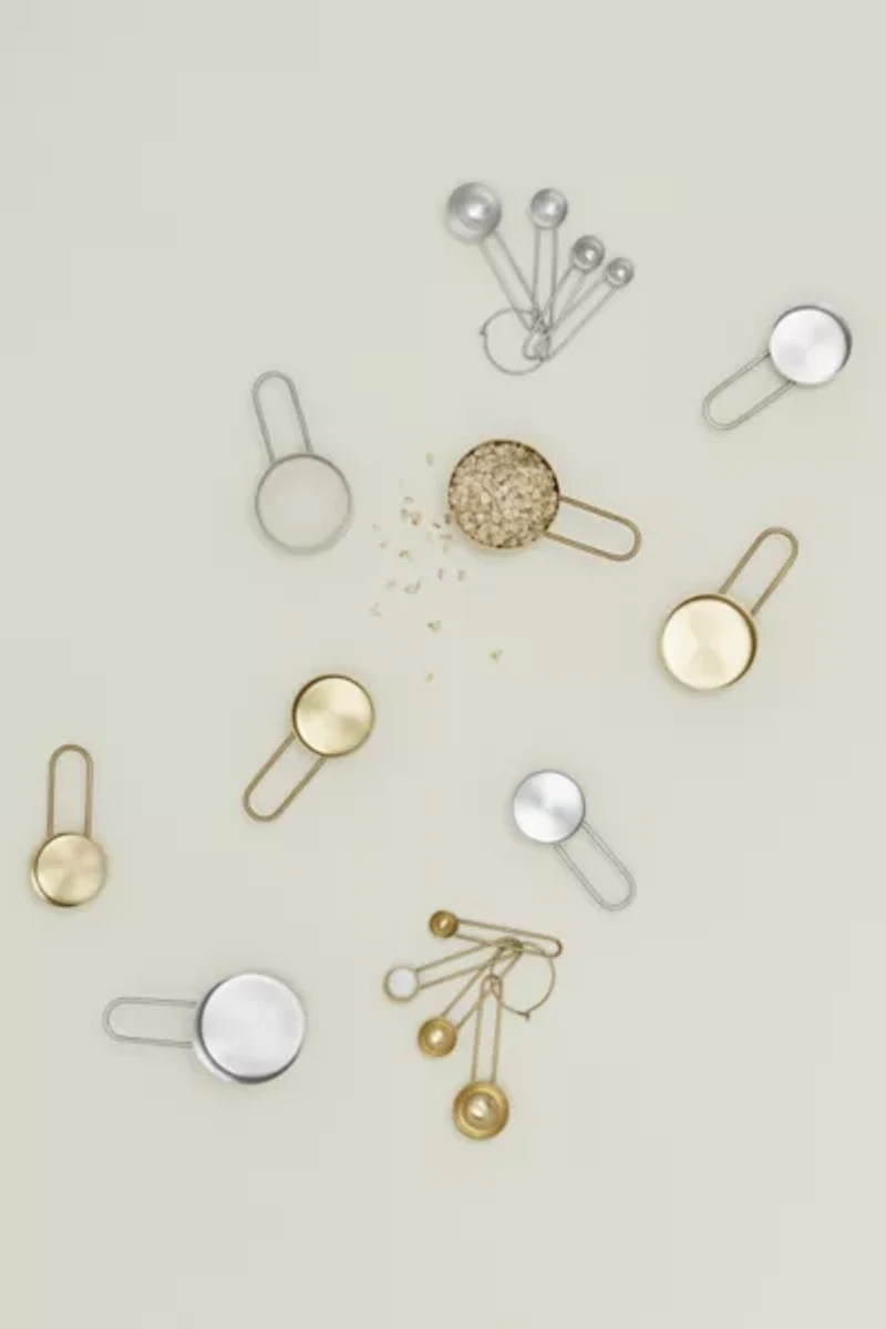 Hawkins New York Simple Brass Measuring Cups