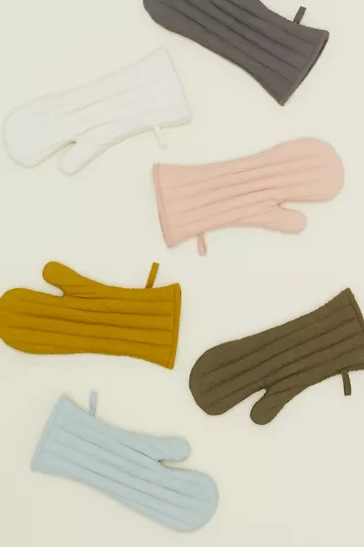 Hawkins New York Simple Linen Oven Mitt