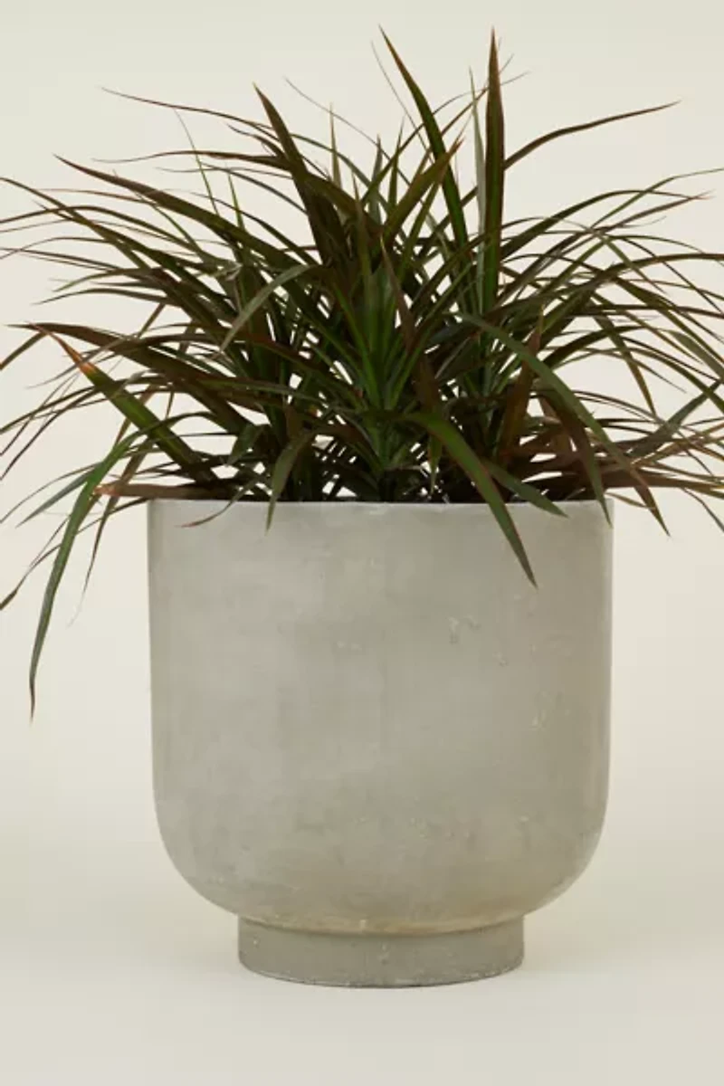Hawkins New York Footed Fiber Cement Planter
