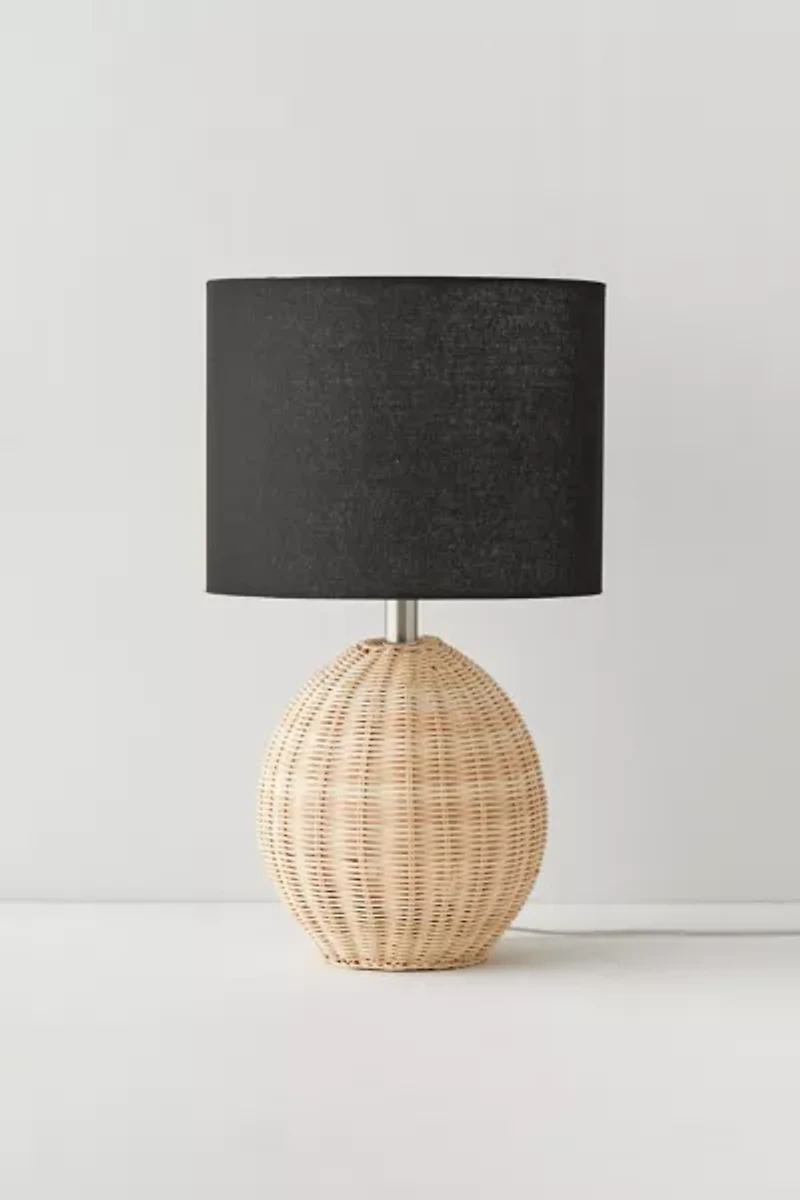 Pierce Rattan Table Lamp