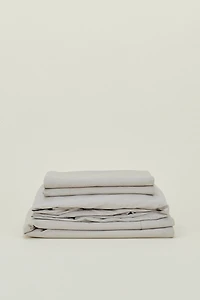 Hawkins New York Essential Organic Cotton Percale Sheet Set