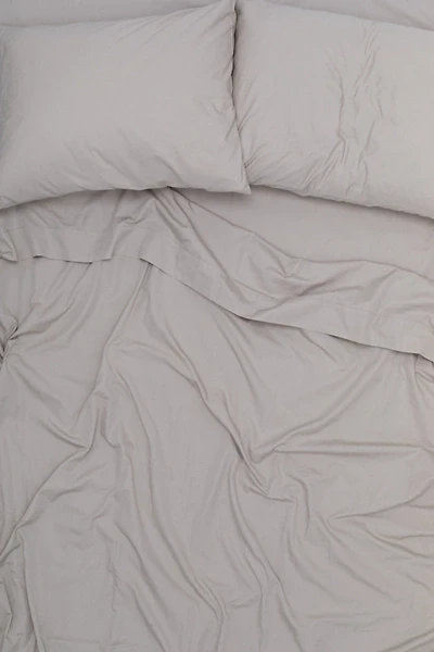 Hawkins New York Essential Organic Cotton Percale Sheet Set