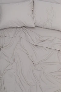Hawkins New York Essential Organic Cotton Percale Sheet Set