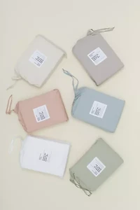 Hawkins New York Essential Organic Cotton Percale Sheet Set