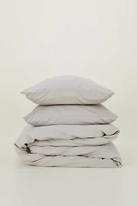 Hawkins New York Essential Organic Cotton Percale Duvet Cover