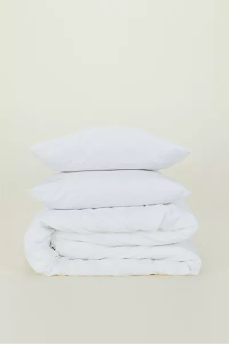 Hawkins New York Essential Organic Cotton Percale Duvet Cover