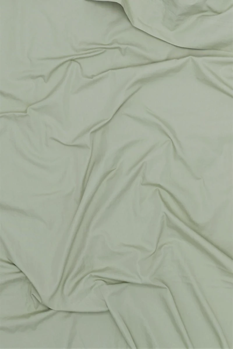 Hawkins New York Essential Organic Cotton Percale Duvet Cover