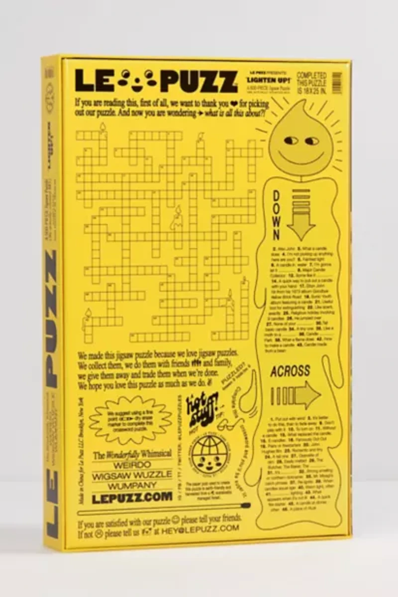 Le Puzz Lighten Up Jigsaw Puzzle